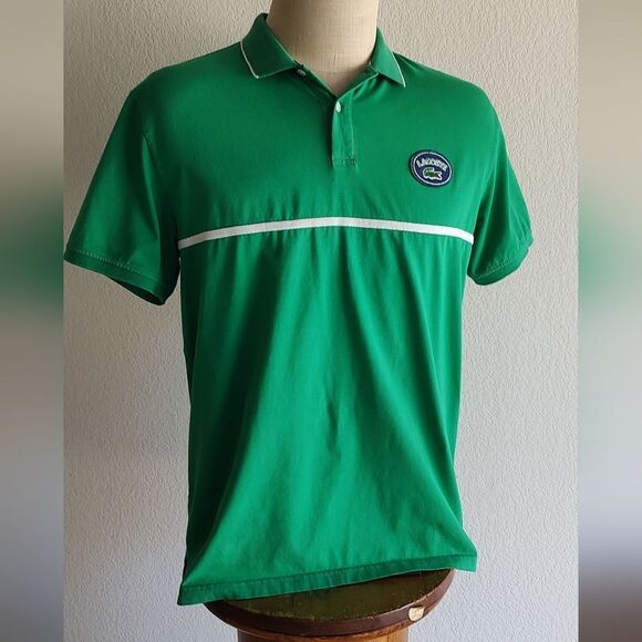 LACOSTE Men's Polo Vintage Sz XXL - Picture 2 of 13